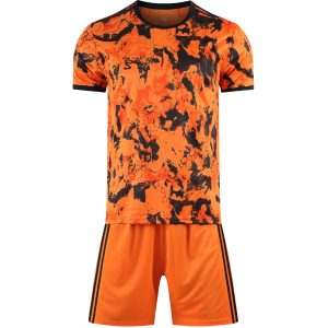 Juve Orange SB Complete Soccer Uniform Kit