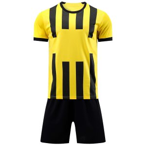 Rhine Yellow SS Youth Soccer Uniform Kit - Complete Set