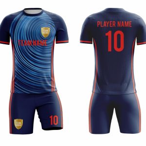 SB 1005 Navy Custom Sublimated Soccer Jersey for Adult & Youth - Unisex