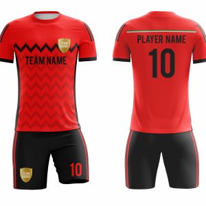 SB 1008 Red Custom Sublimated Soccer Jersey for Adult & Youth - Unisex