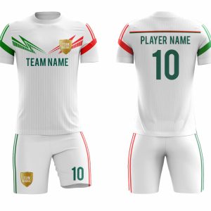 SB 1011 White Custom Sublimated Soccer Jersey for Adult & Youth - Unisex
