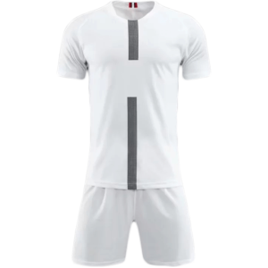 Pari White SB Complete Soccer Uniform Kit